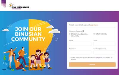 BINUS Admissions
